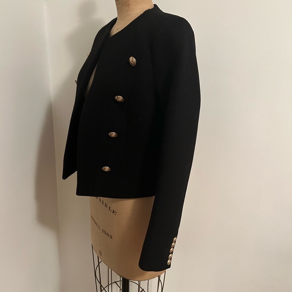L’Agence True Collarleas black jacket blazer 2 - Picture 13 of 15